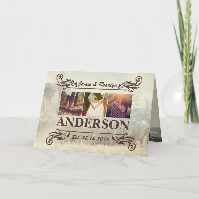 Carte Faites à votre propre hanche le rétro collage de (Devant)