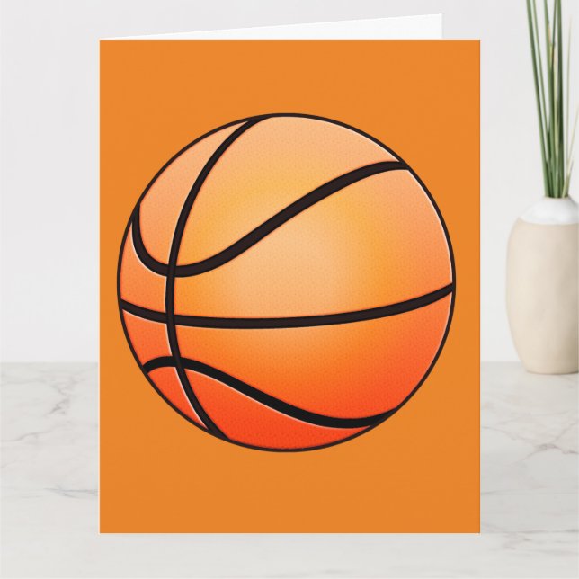 Carte Faites bien bientôt équipe de basket-ball à un coé (Devant)