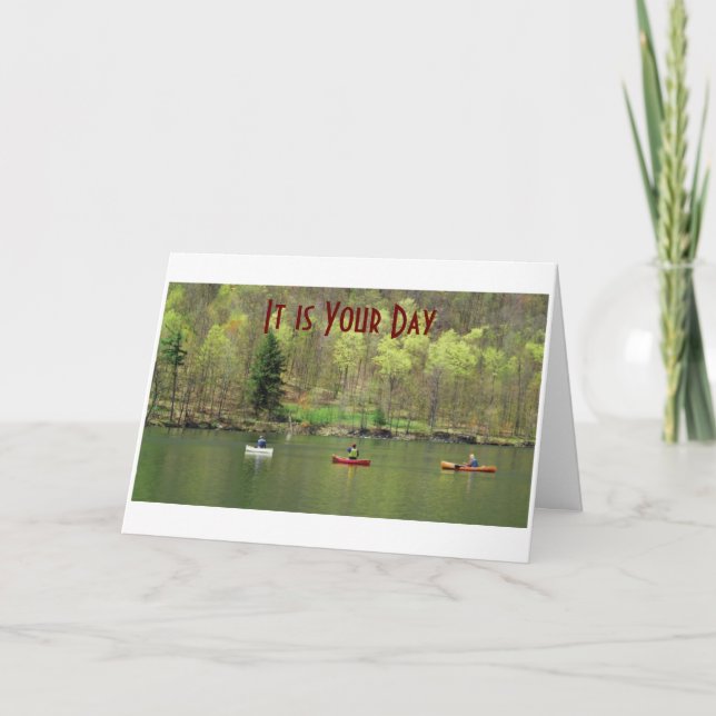 CARTE *FAITES CE QUI VOUS REND HEUREUX** POUR VOTRE ANNI (Devant)