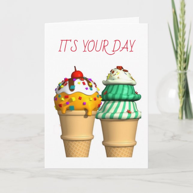 CARTE **FAITES CE QUI VOUS REND HEUREUX POUR VOTRE ANNIV (Devant)
