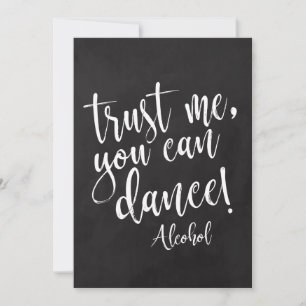 Carte Faites-moi confiance, Vous Pouvez Danser Abordable