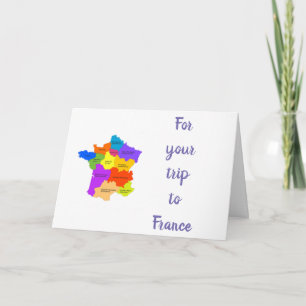 CARTE FAITES UN "GRAND VOYAGE" EN *FRANCE*