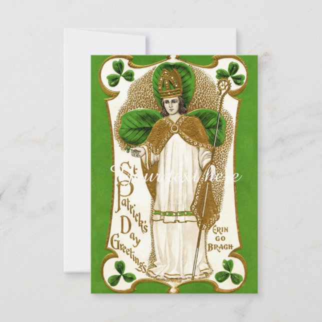 Carte Falln Saint Patrick (Devant)