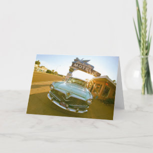 Carte Fameux motel Blue Swallow sur la route 66