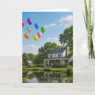 Carte Famille de ballons