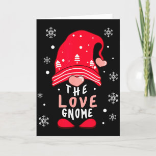 Carte Famille de gnome d'amour assortie drôle de Gi de l