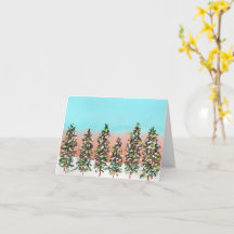 Famille des arbres de Noël