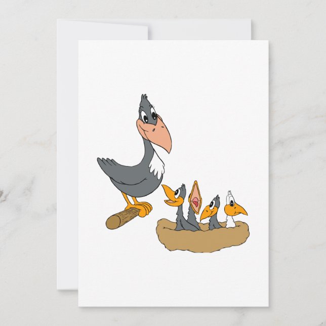 Carte Famille du Corbeau (Devant)