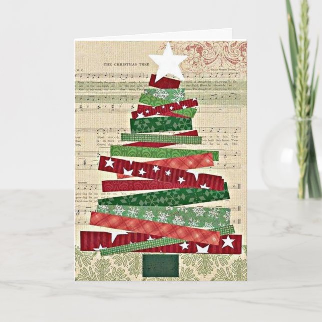 CARTE FAMILLE ET AMI "SONT SI CHERS" À NOËL (Devant)