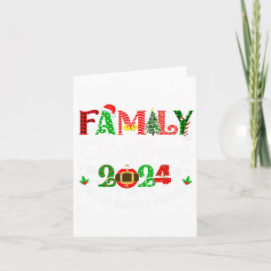 Carte Famille Noël 2024 Matching tenue Xmas Squad S