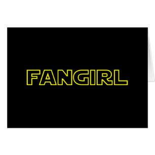 CARTE FANGIRL