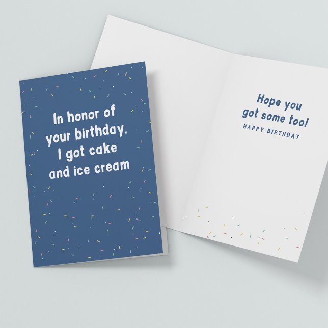 Carte Fantaisie gâteau d'anniversaire heureux anniversai (Créateur téléchargé)