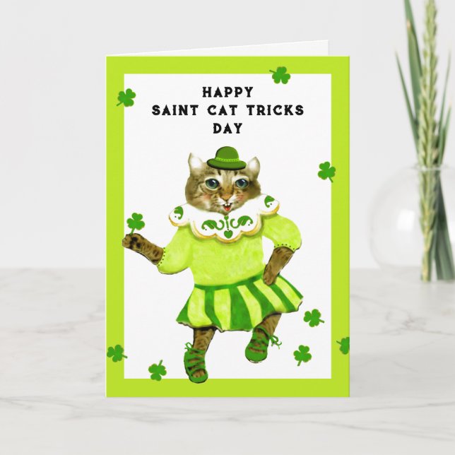 Carte Fantastique Saint Patrick's Day (Devant)