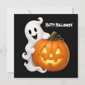 Carte Fantôme d'Halloween