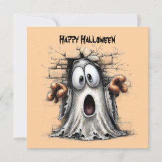 Carte Fantôme d'Halloween