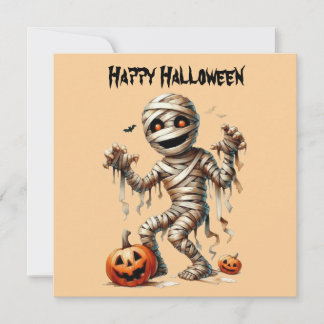 Carte Fantôme d'Halloween