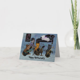 Carte Fat Cats Anniversaire Confiture