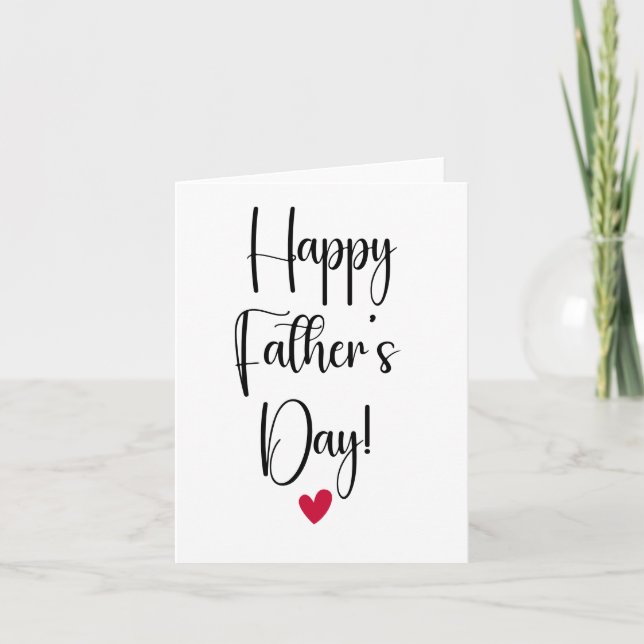 Carte Father's Day Folded Greeting Card (Devant)