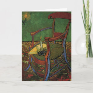 Carte Fauteuil de Paul Gauguin par Vincent van Gogh