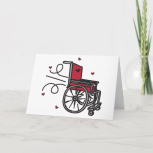 Carte Fauteuil roulant roulant