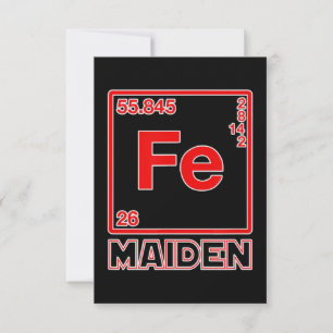 Carte Fe Maiden Iron Element FE Parodie