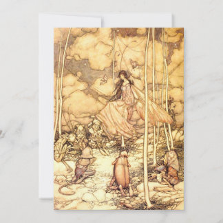 Carte Fée Arthur Rackham