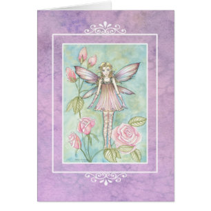 Carte Fée Rose par Molly Harrison