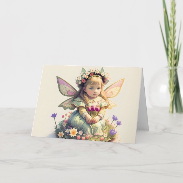 Carte Fée victorienne (Devant)