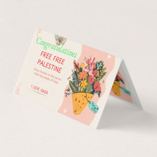 Carte Félicitations