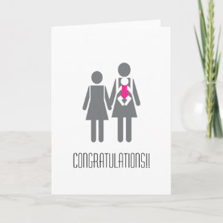 Carte Félicitations à deux nouvelles mamans