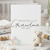 Félicitations à Grand-Mère Annonce de l'année d'ES