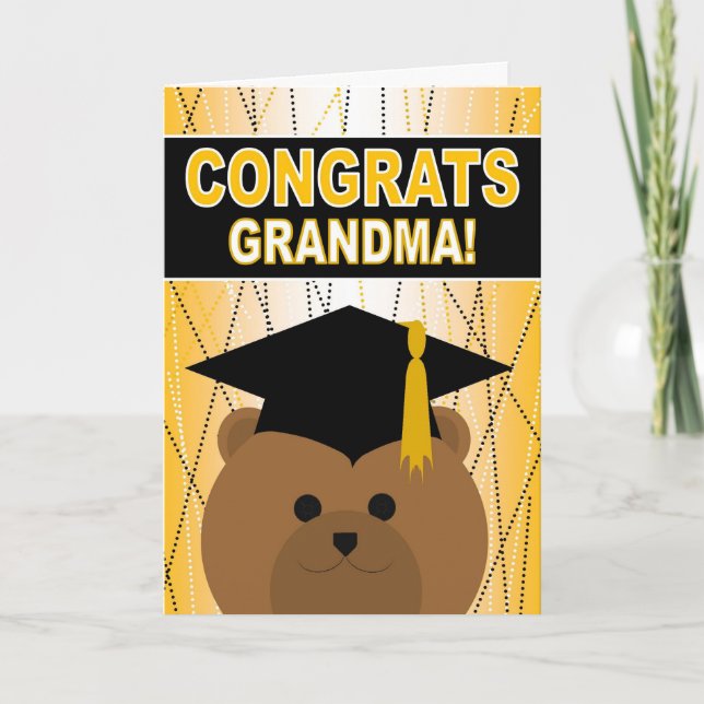 Carte Félicitations à Grand-mère / Grand-mère (Devant)
