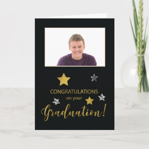 Carte Félicitations à la graduation photo personnalisée