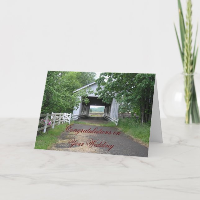 Carte Félicitations à votre Mariage (Devant)