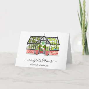 Carte félicitations à votre nouvel agent immobilier