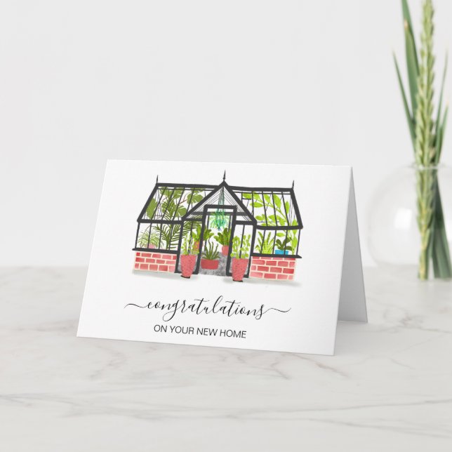 Carte félicitations à votre nouvel agent immobilier (Devant)