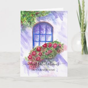 Carte félicitations à votre nouvel agent immobilier