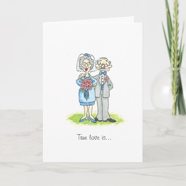 Carte Félicitations au Mariage aîné (Devant)