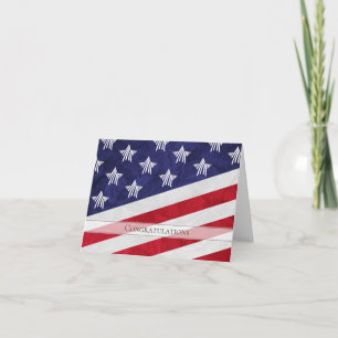 Carte Félicitations aux Etats-Unis pour devenir citoyen 