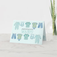 Félicitations aux jumeaux