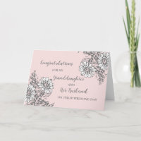 Félicitations aux Mariages de la petite-fille et d