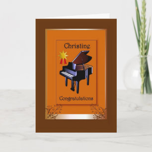 Carte Félicitations Christine