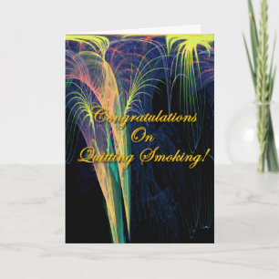 Carte Félicitations D'Avoir Cessé De Fumer