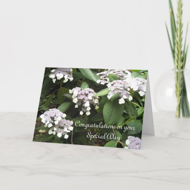 Carte Félicitations de mariage (Devant)