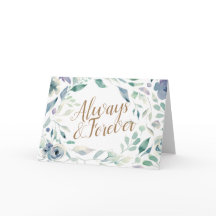 Félicitations de mariage florales à l'aquarelle la