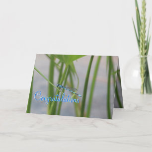 Carte Félicitations Dragonfly