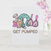 Félicitations Drôle Obtenez Pumped Mignonne Baby s