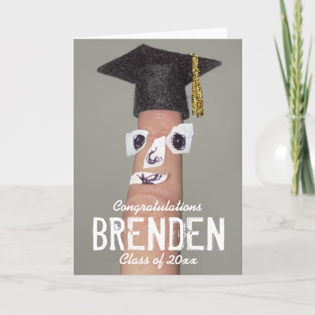 Carte Félicitations drôles de remise de diplôme Promotio (Devant)