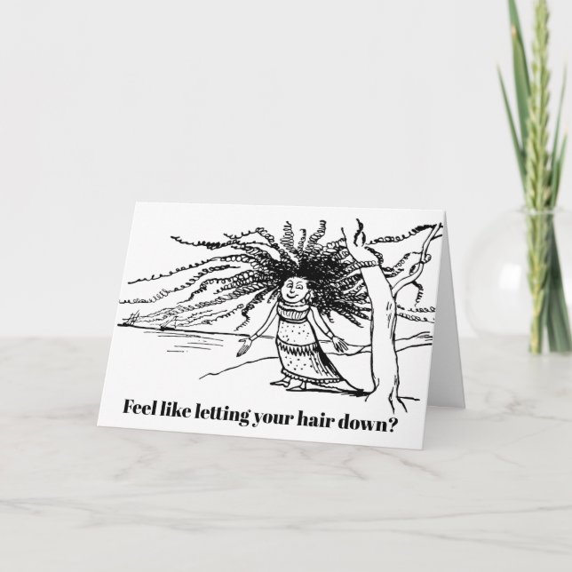 Carte Félicitations Edw de tenure. La bande dessinée de (Devant)