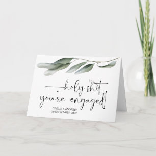 Carte Félicitations Fiançailles Mariage mariée et mariée